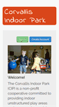 Mobile Screenshot of corvallisindoorpark.org